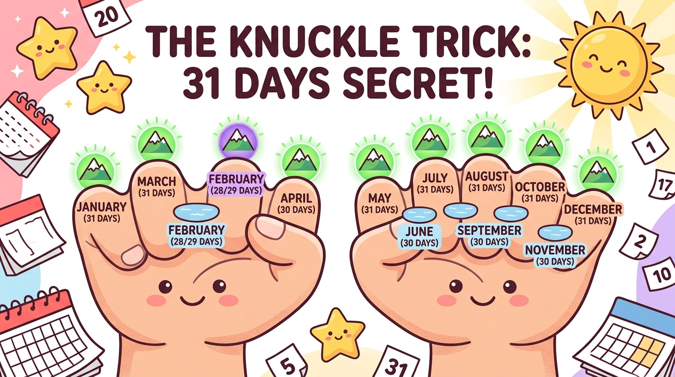 The Knuckle Trick 31 Days Secret Poster